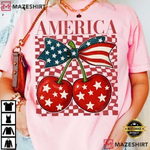 Cherry America Coquette 4th Of July Patriotic T Shirt (1)