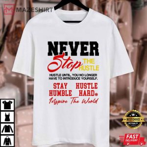 Challenge Red Jordan 14 Sneakers Stay Humble Matching T Shirt (4)