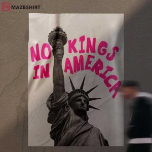 Anti Trump No Kings Liberty Resistance Protest Sign Political Poster (1)