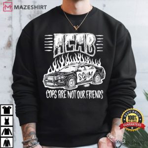Acab All Cops Are Bastards Cops Are Not Our Friends T Shirt (4)