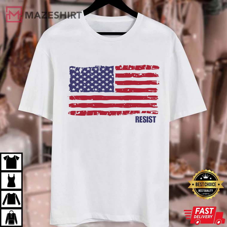 Resist No Kings Protest 4th Of July Liberal Abolish ICE T-Shirt Resist No Kings Protest 4th Of July Liberal Abolish ICE T-Shirt