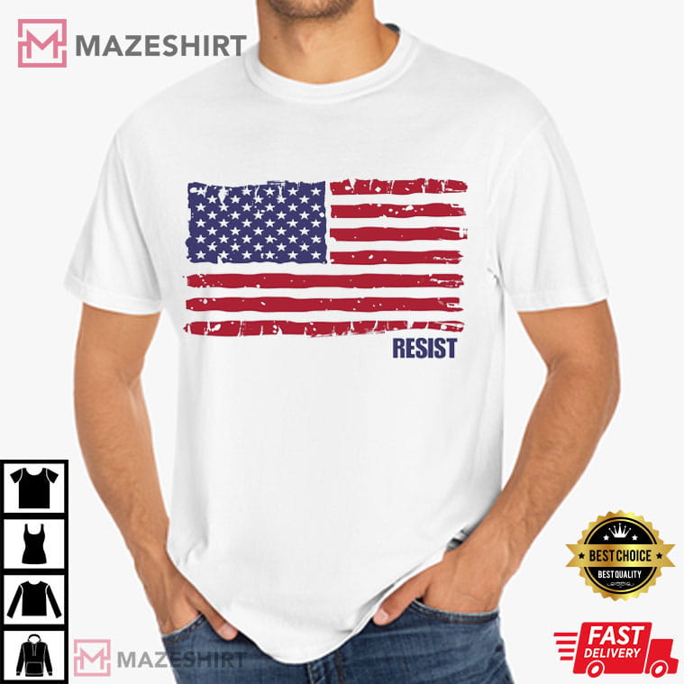 Resist No Kings Protest 4th Of July Liberal Abolish ICE T-Shirt Resist No Kings Protest 4th Of July Liberal Abolish ICE T-Shirt