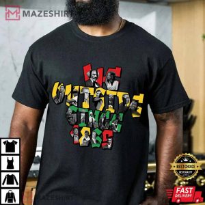 We Outside Since 1865 Juneteenth African American T Shirt (3)
