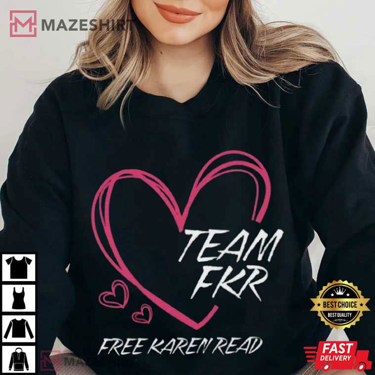 Team FKR Free Karen Read Activism Statement Support T-Shirt Team FKR Free Karen Read Activism Statement Support T-Shirt