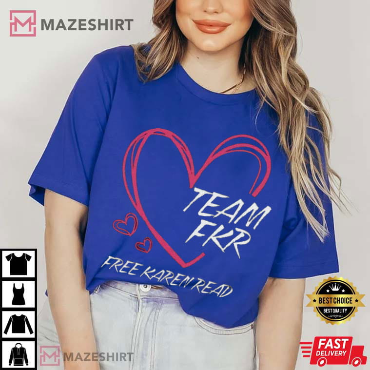 Team FKR Free Karen Read Activism Statement Support T-Shirt Team FKR Free Karen Read Activism Statement Support T-Shirt