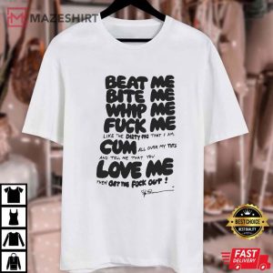 Adam Ants Beat Me Bite Me Whip Me Rock Music T Shirt (1)