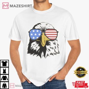 Patriotic Eagle America Natural 4th Of July T Shirt (4)