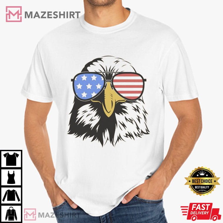 Patriotic Eagle America Natural 4th Of July T-Shirt Patriotic Eagle America Natural 4th Of July T-Shirt
