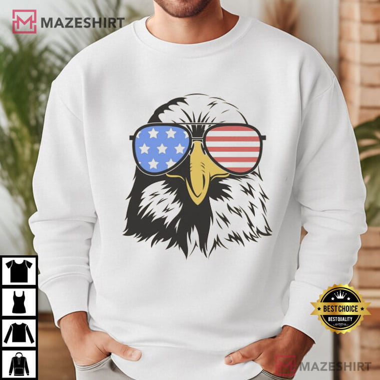 Patriotic Eagle America Natural 4th Of July T-Shirt Patriotic Eagle America Natural 4th Of July T-Shirt