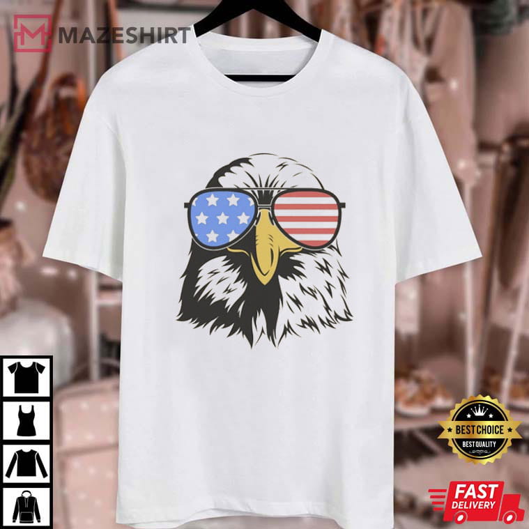 Patriotic Eagle America Natural 4th Of July T-Shirt Patriotic Eagle America Natural 4th Of July T-Shirt
