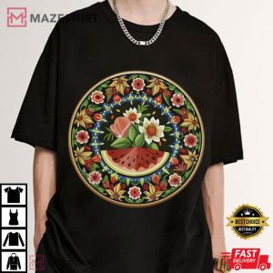 Solidarity Palestine Save Gaza Watermelon Symbol Freedom T Shirt (4)