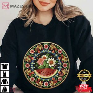 Solidarity Palestine Save Gaza Watermelon Symbol Freedom T Shirt (1)