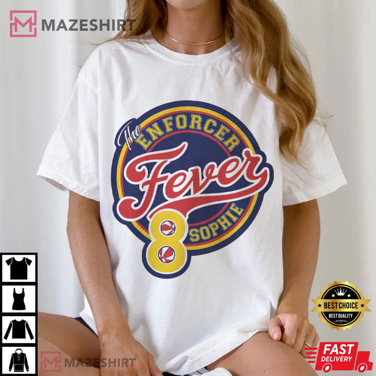 The Enforcer Sophie Cunningham 8 Fever Womens Basketball T-Shirt The Enforcer Sophie Cunningham 8 Fever Womens Basketball T-Shirt