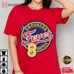 The Enforcer Sophie Cunningham 8 Fever Womens Basketball T Shirt (1)