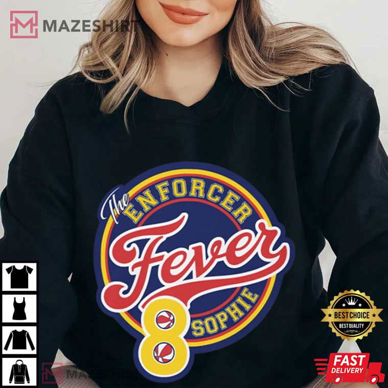 The Enforcer Sophie Cunningham 8 Fever Womens Basketball T-Shirt The Enforcer Sophie Cunningham 8 Fever Womens Basketball T-Shirt
