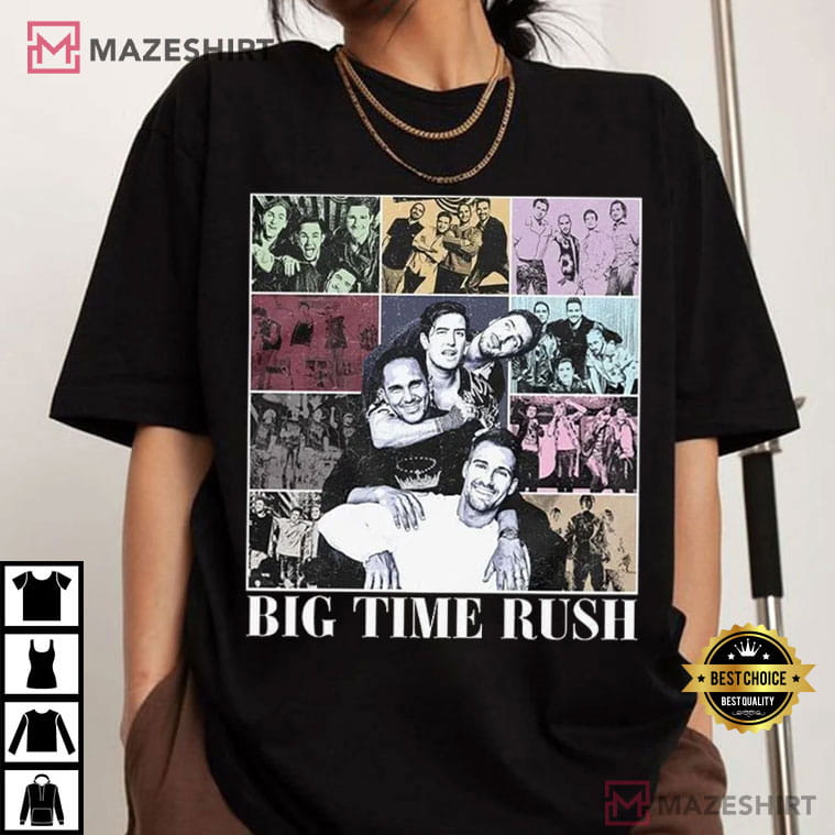 Big Time Rush Boy Band Music Tour 2025 Vintage T-Shirt Big Time Rush Boy Band Music Tour 2025 Vintage T-Shirt
