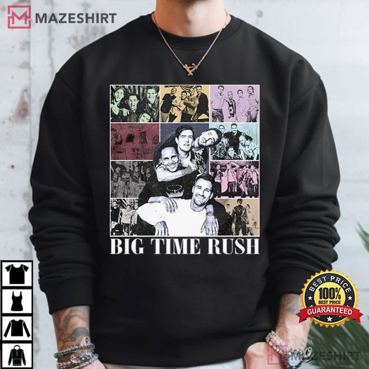 Big Time Rush Boy Band Music Tour 2025 Vintage T-Shirt Big Time Rush Boy Band Music Tour 2025 Vintage T-Shirt