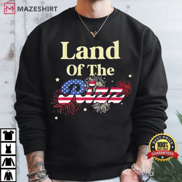 Land Of The Rizz 4th Of July Patriotic T-Shirt Land Of The Rizz 4th Of July Patriotic T-Shirt