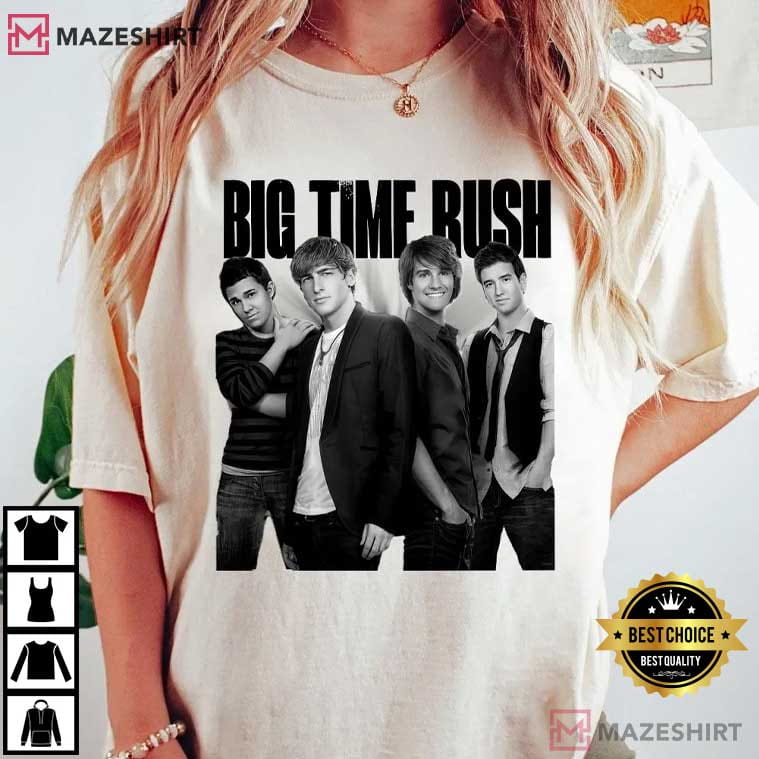 Limited Big Time Rush In Real Life Worldwide Tour 2025 T-Shirt Limited Big Time Rush In Real Life Worldwide Tour 2025 T-Shirt