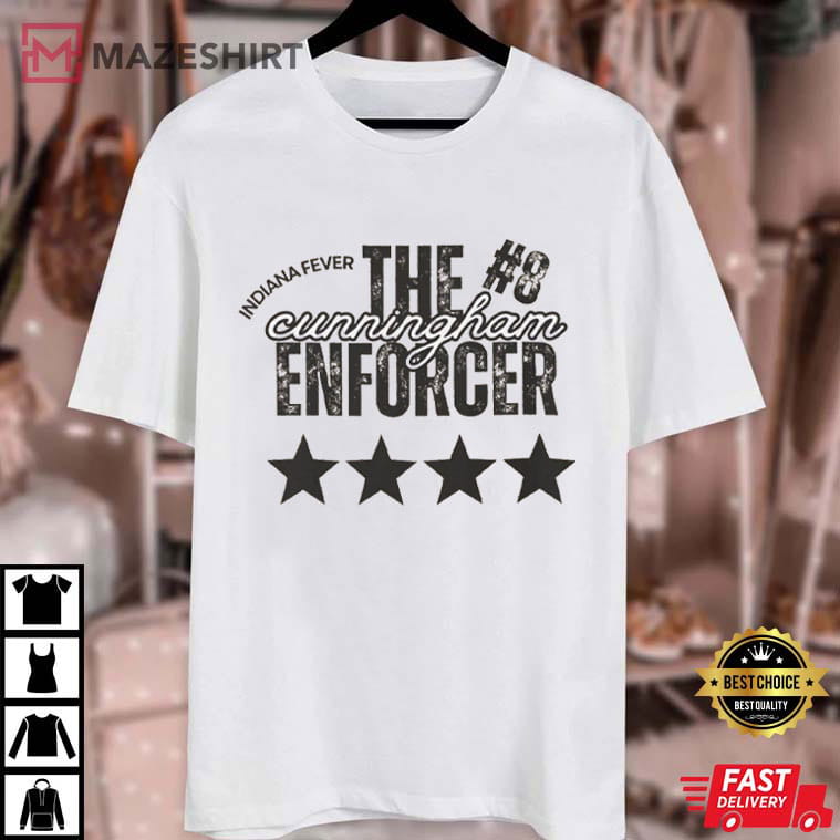 Sophie Cunningham The Enforcer Indiana Fever Sports T-Shirt Sophie Cunningham The Enforcer Indiana Fever Sports T-Shirt