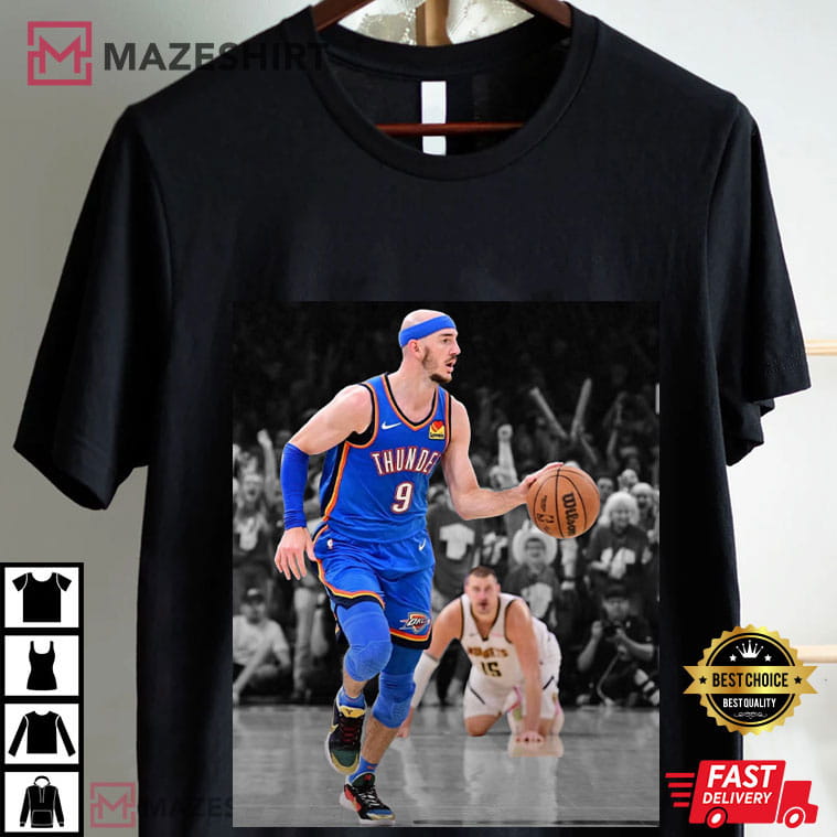 Alex Caruso With Nikola Jokic Oklahoma City Basketball Funny T-Shirt Alex Caruso With Nikola Jokic Oklahoma City Basketball Funny T-Shirt