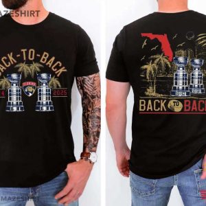 Florida Panthers Back To Back Hockey Stanley Cup T Shirt (2)