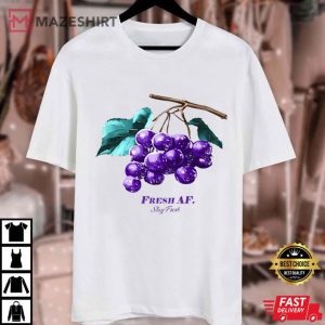 Fresh Grape Air Jordan 5 Grape Sneakers T Shirt (1)