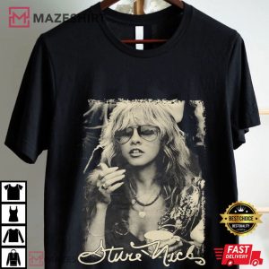Stevie Nicks Music Concert Tour Graphic 90s Fan Gift T Shirt (1)