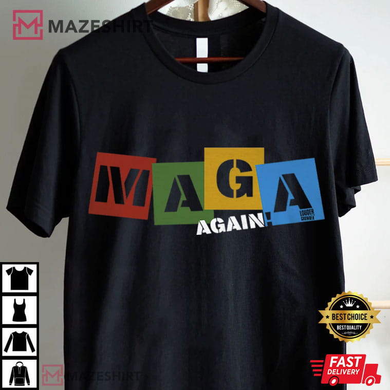 Steven Crowder Maga Again Louder With Crowder T-Shirt Steven Crowder Maga Again Louder With Crowder T-Shirt