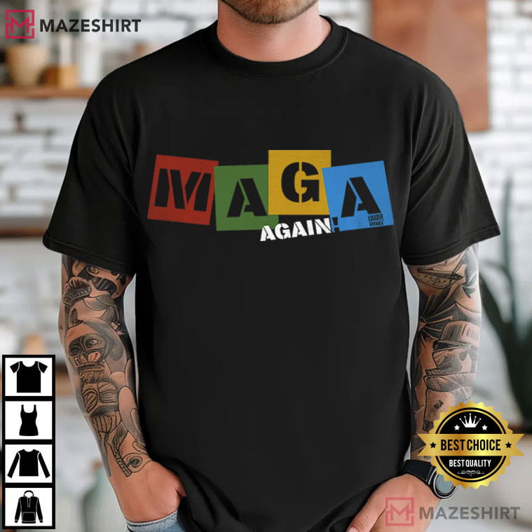 Steven Crowder Maga Again Louder With Crowder T-Shirt Steven Crowder Maga Again Louder With Crowder T-Shirt