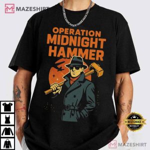 Operation Midnight Hammer American Flag Military T Shirt (1)