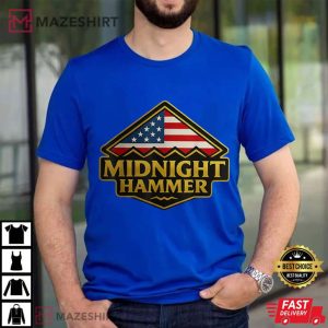 Operation Midnight Hammer B2 Stealth Jet American Flag T Shirt (3)