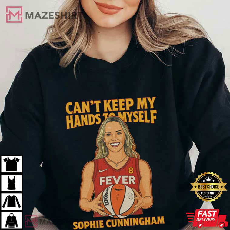 Sophie Cunningham Indiana Fever Fans WNBA Basketball T-Shirt Sophie Cunningham Indiana Fever Fans WNBA Basketball T-Shirt