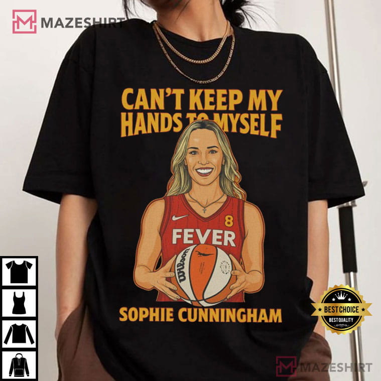 Sophie Cunningham Indiana Fever Fans WNBA Basketball T-Shirt Sophie Cunningham Indiana Fever Fans WNBA Basketball T-Shirt