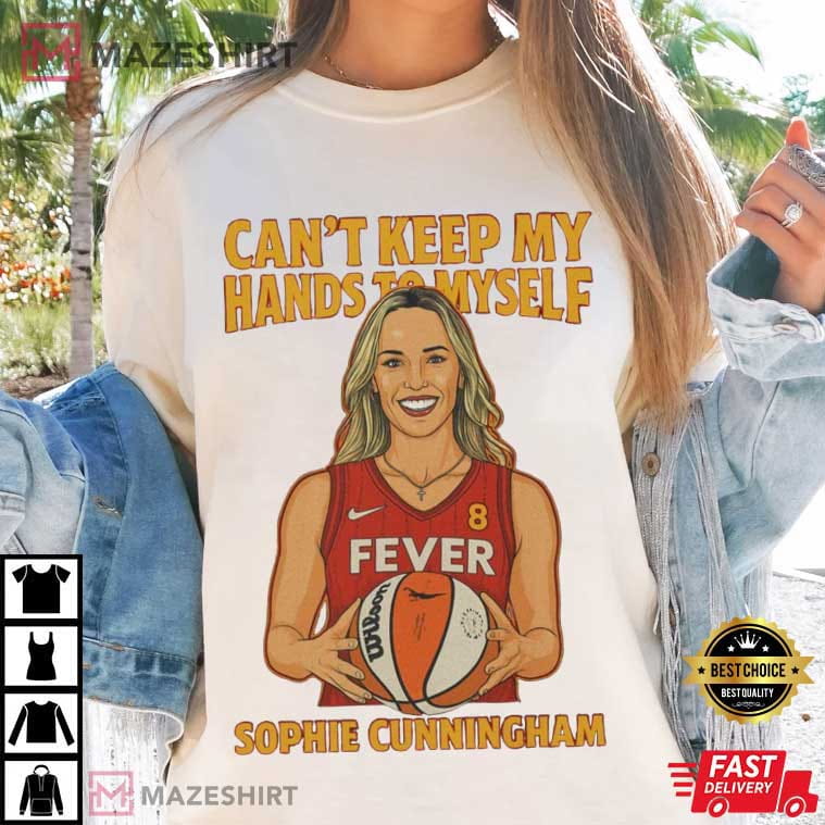 Sophie Cunningham Indiana Fever Fans WNBA Basketball T-Shirt Sophie Cunningham Indiana Fever Fans WNBA Basketball T-Shirt