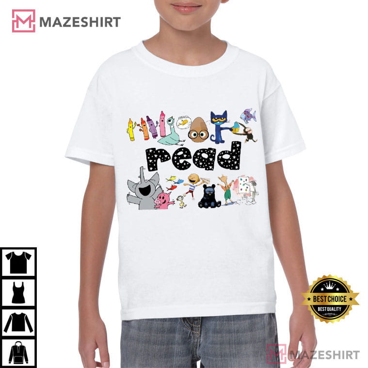 Read Children's Books Teacher Kindergarten Gift T-Shirt Read Children's Books Teacher Kindergarten Gift T-Shirt