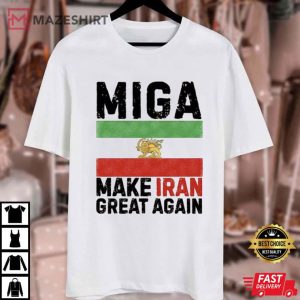 Make Iran Great Again Miga Political Satire Vintage T Shirt (1)