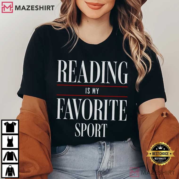 Vintage Book Lover Reading Is My Favorite Sport Bookish T-Shirt Vintage Book Lover Reading Is My Favorite Sport Bookish T-Shirt
