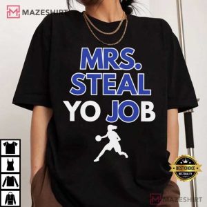 Lexie Hull Mrs Steal Yo Job Indiana Basketball Fan Gift T Shirt (1)