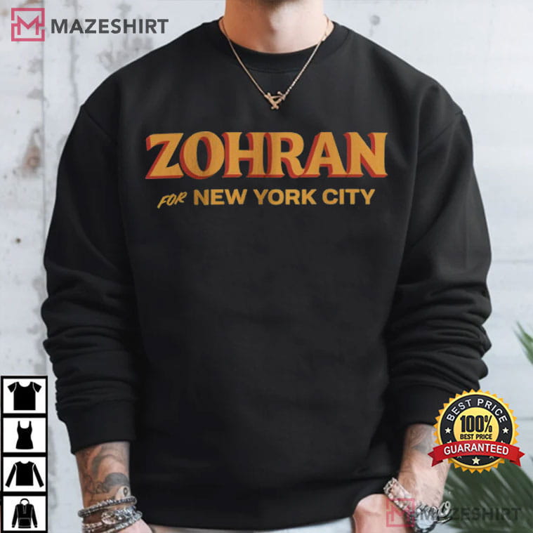 Zohran Mamdani For New York City Democrats DSA T-Shirt Zohran Mamdani For New York City Democrats DSA T-Shirt