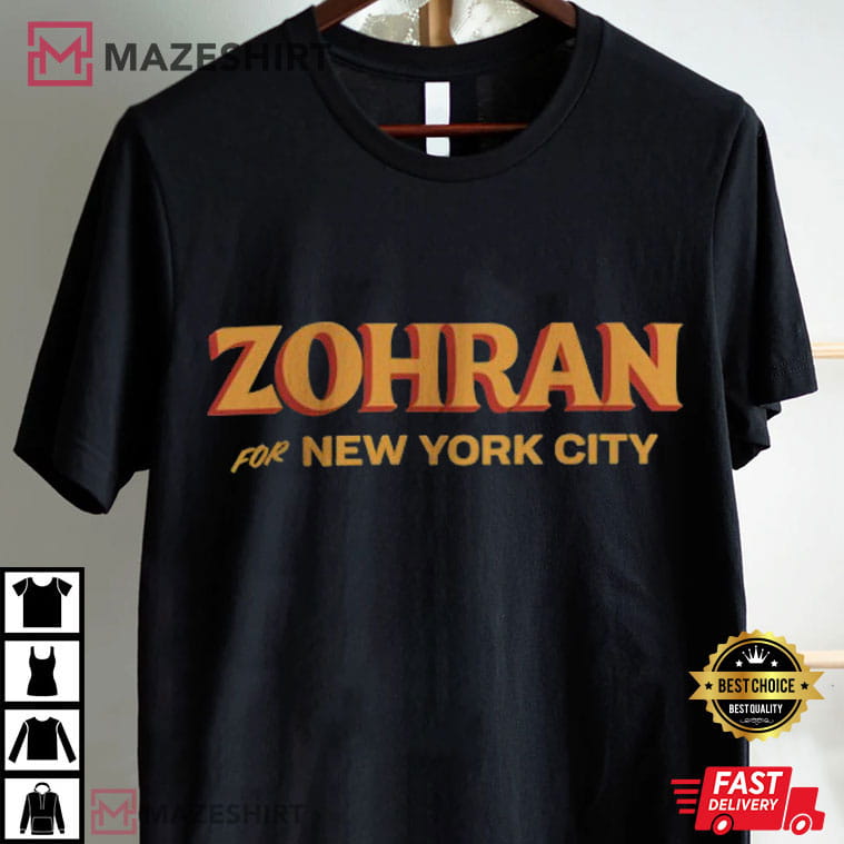 Zohran Mamdani For New York City Democrats DSA T-Shirt Zohran Mamdani For New York City Democrats DSA T-Shirt