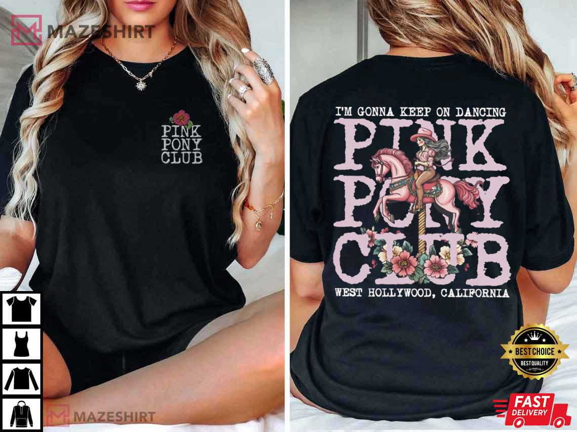 Pink Pony Club Midwest Princess 2024 Tour Music T-Shirt Pink Pony Club Midwest Princess 2024 Tour Music T-Shirt