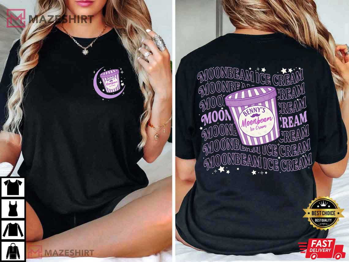 Benny's Moonbeam Ice Cream Mystical Magical Music T-Shirt Benny's Moonbeam Ice Cream Mystical Magical Music T-Shirt