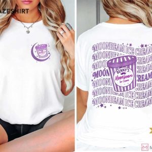 Benny's Moonbeam Ice Cream Mystical Magical Music T Shirt (1)