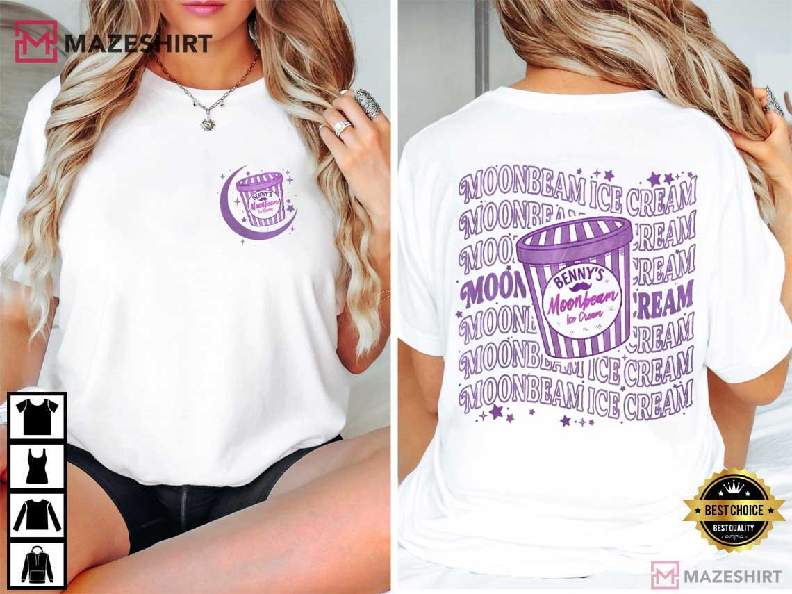 Benny's Moonbeam Ice Cream Mystical Magical Music T-Shirt Benny's Moonbeam Ice Cream Mystical Magical Music T-Shirt