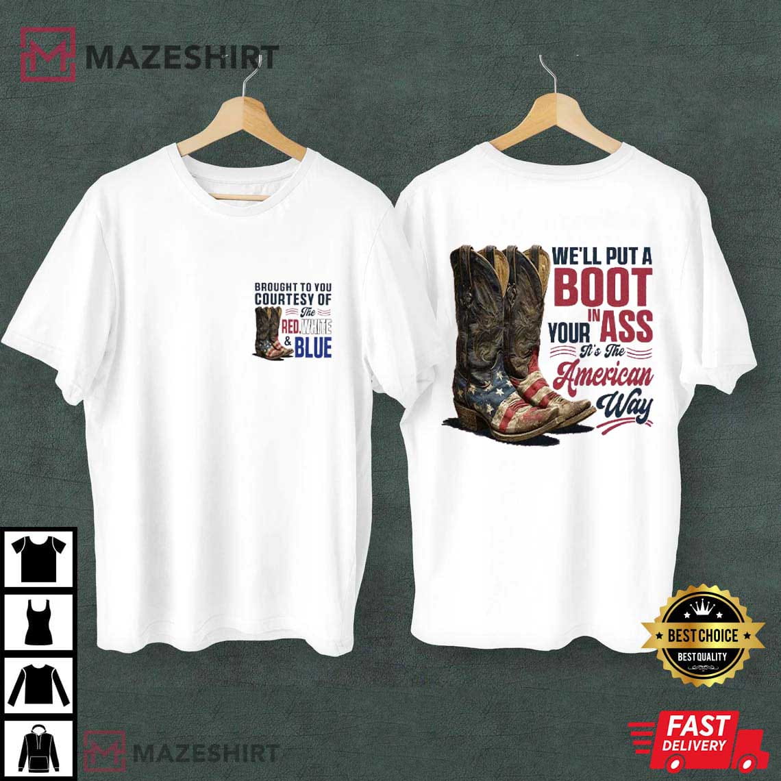 Toby Keith We'll Put A Boot In Your Ass 4th Of July T-Shirt Toby Keith We'll Put A Boot In Your Ass 4th Of July T-Shirt