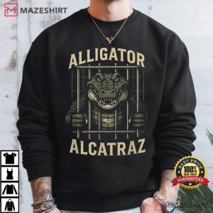 Alligator Alcatraz Everglades Florida Funny Prison Gator T Shirt (3)