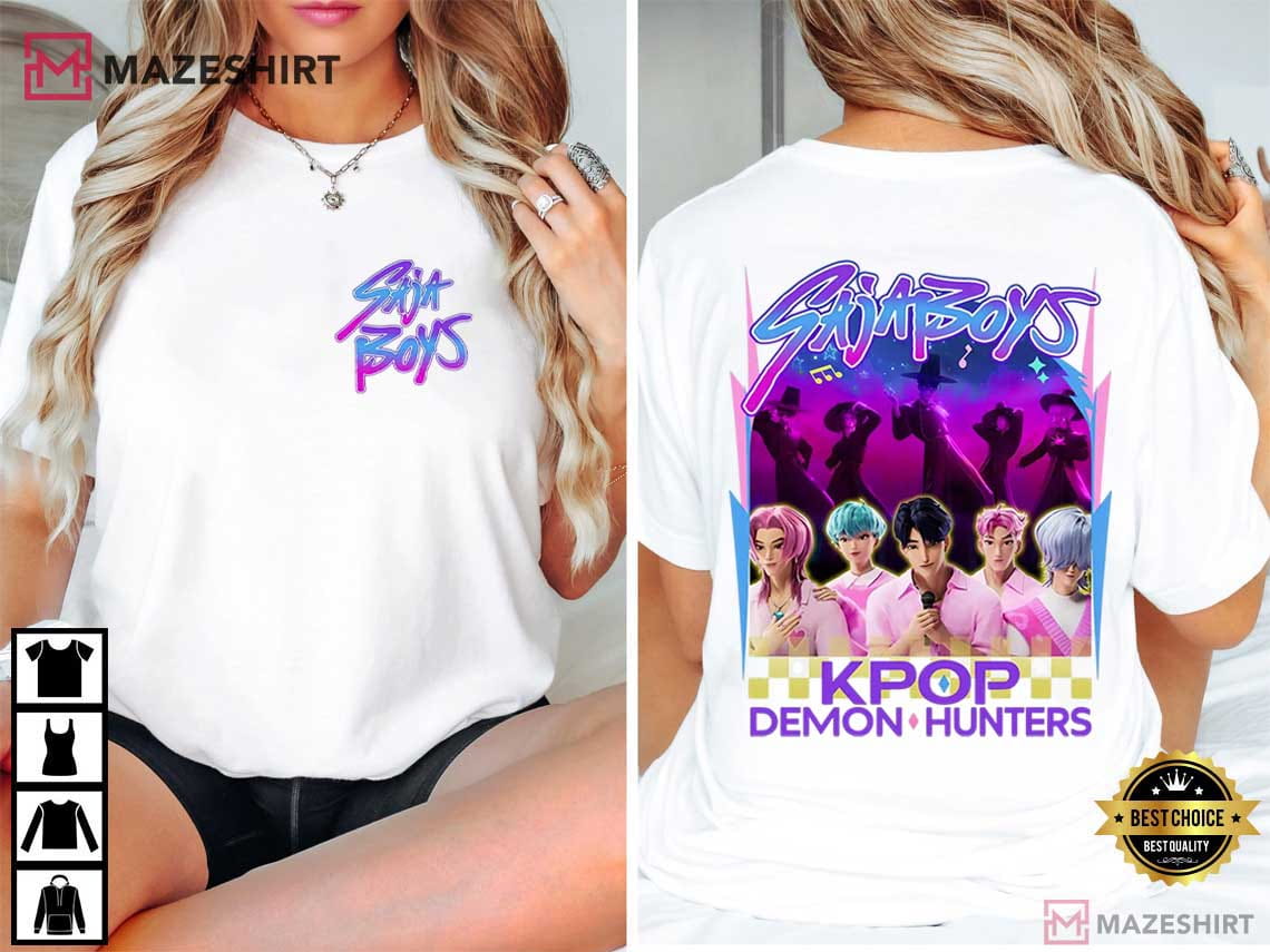 Kpop Demon Hunter Saja Boys Idol Korea Fan Gift T-Shirt Kpop Demon Hunter Saja Boys Idol Korea Fan Gift T-Shirt
