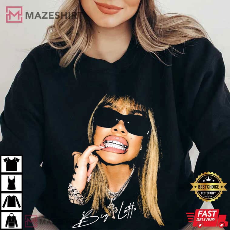 Big Latto Hip Hop Rapper Sugar Honey Iced Tea Concert T-Shirt Big Latto Hip Hop Rapper Sugar Honey Iced Tea Concert T-Shirt