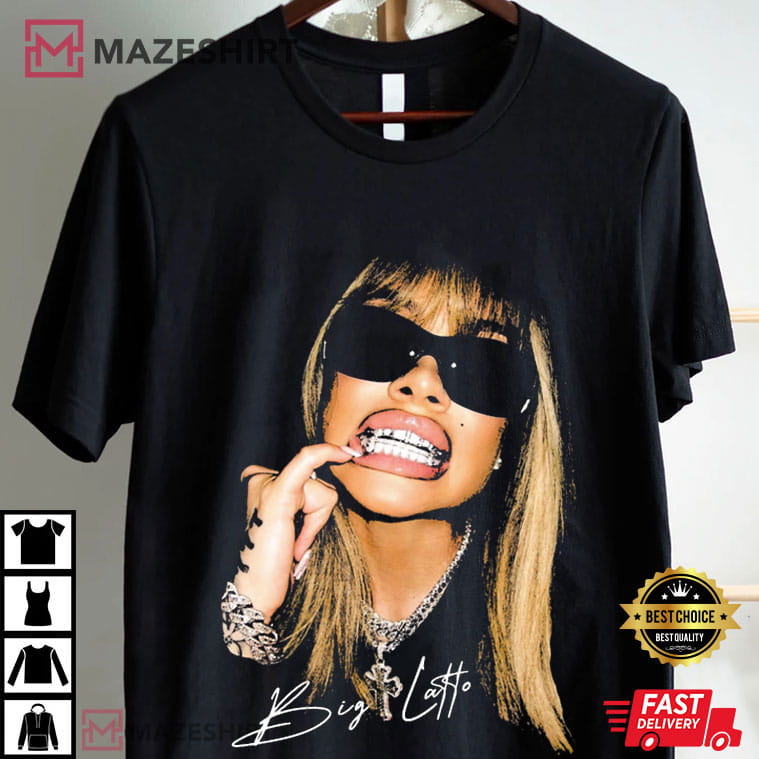 Big Latto Hip Hop Rapper Sugar Honey Iced Tea Concert T-Shirt Big Latto Hip Hop Rapper Sugar Honey Iced Tea Concert T-Shirt